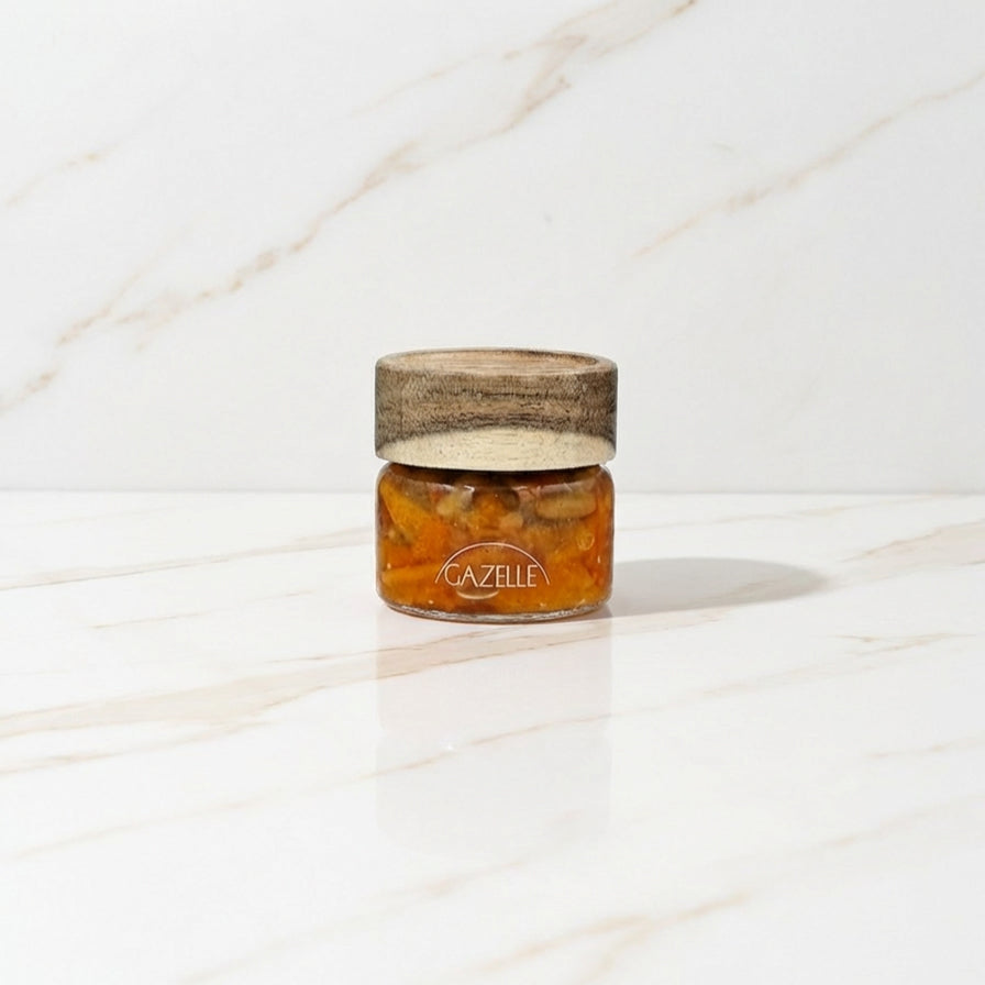 Mandarin pine seed marmalade